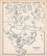 Landaff, Easton, Bristol, New Hampshire State Atlas 1892 Uncolored
